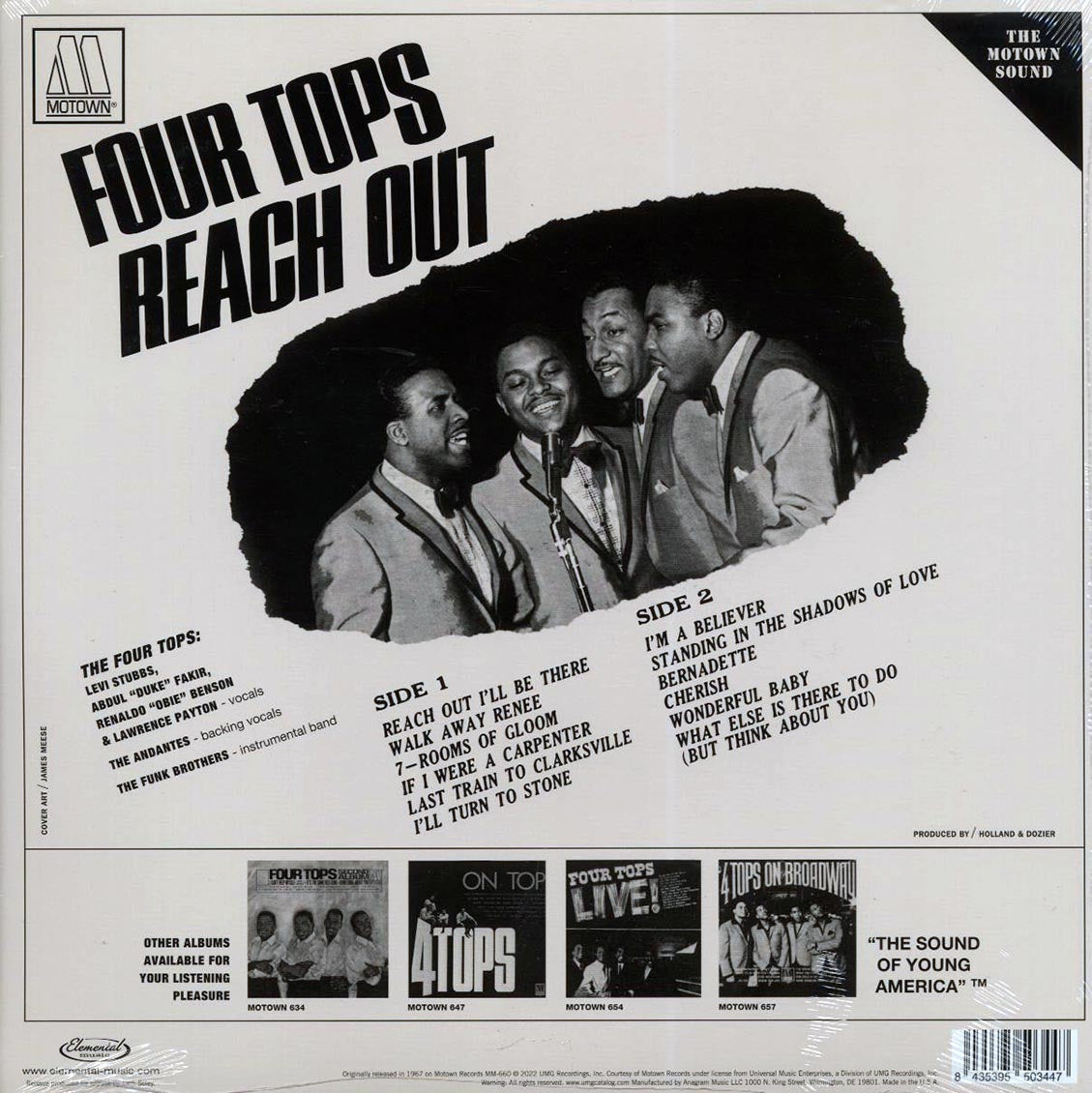 Four Tops - Reach Out (ltd. ed.) Vinyl Record