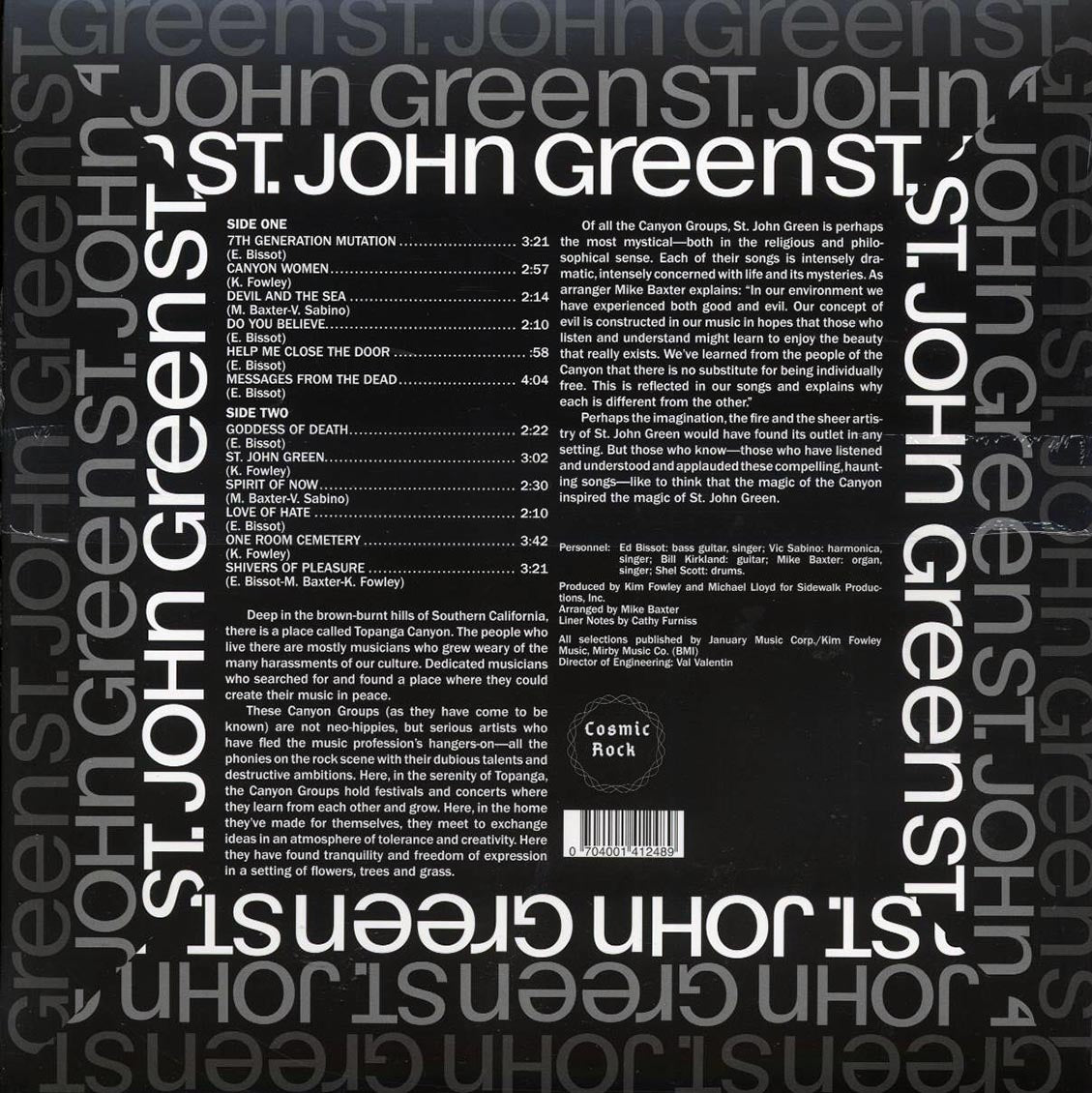 St. John Green - St. John Green Vinyl Record