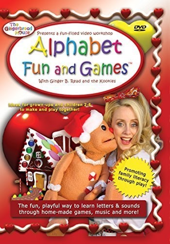 Mrs Gingerbread - Gingerbread House Alphabet Fun & Game - DVD