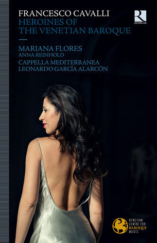 the album cover for Mariana Flores /Reinhold,Anna/Alarcon,Leonardo - Heroines of the Venetian Baroque