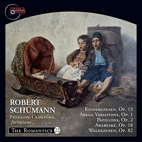 the album cover for Schumann / Penelope Crawford - Kinderszenen Op. 15 - Abegg Variations Op. 1