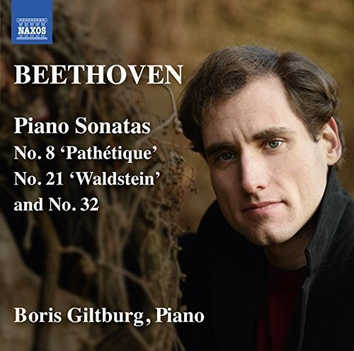the album cover for Beethoven / Boris Giltburg - Piano Sonatas