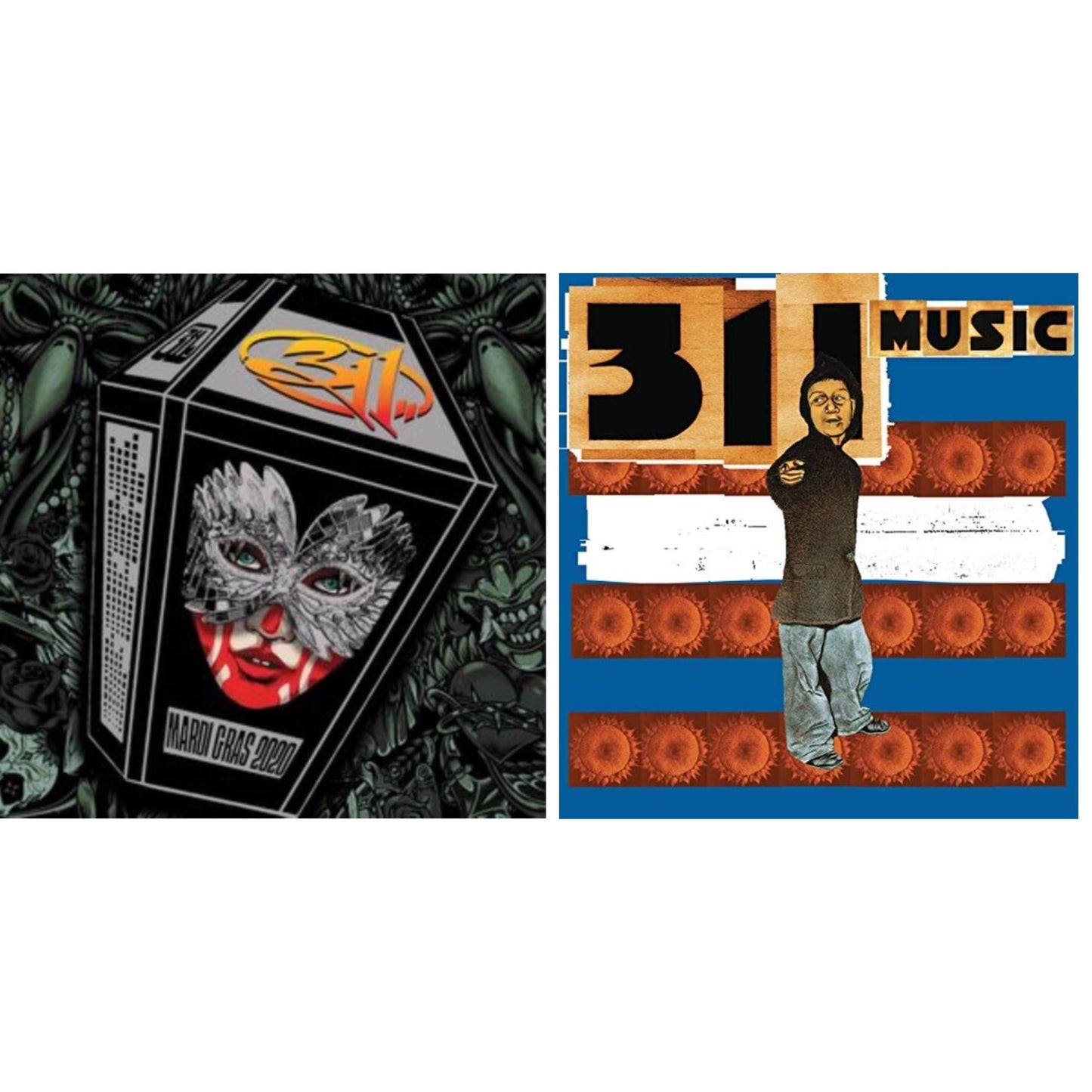 311 - Music (2LP/Gatefold) & Mardi Gras 2020 (Purple Vinyl/2LP)