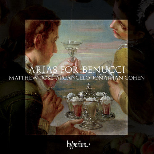 the album cover for Matthew Rose / Cohen,Jonathan - Arias for Benucci