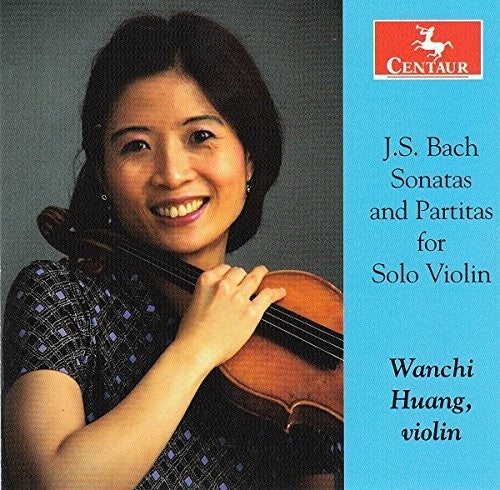 the album cover for J Bach S / Huang,Wanchi - Sonatas & Partitas for Solo Violin