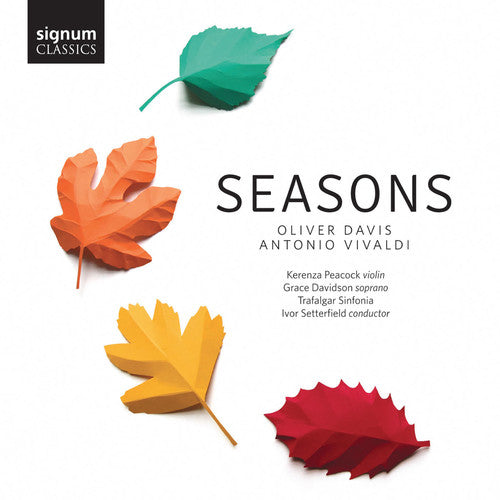 the album cover for Grace Davidson - Seasons
