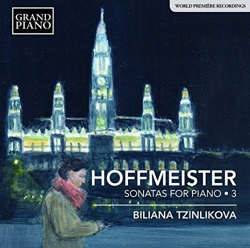 the album cover for Hoffmeister / Biliana Tzinlikova - Keyboard Sonatas 3