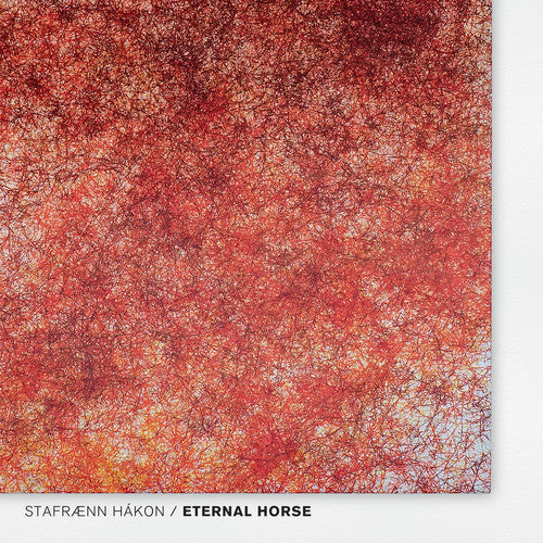 the album cover for Stafraenn Hakon - Eternal Horse