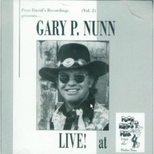 Nunn,gary P - Live At Poor David's Pub - Music CD