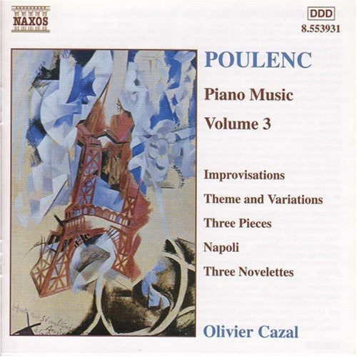 Poulence / Cazal - Piano Music 3 - Music CD