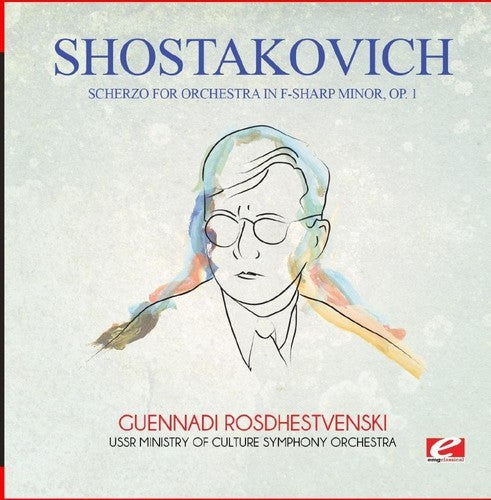 the album cover for USSR Ministry of Culture Symphony Orchestra - Scherzo for Orchestra in F-Sharp Minor Op. 1