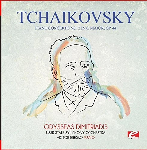 the album cover for USSR State Symphony Orchestra - Tchaikovsky: Piano Concerto No. 2 in G Major, Op. 44