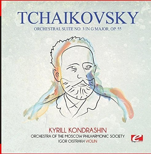 the album cover for Orchestra of the Moscow Philharmonic Society - Tchaikovsky: Orchestral Suite No. 3 in G Major, Op. 55