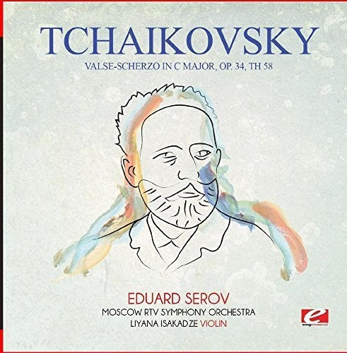 the album cover for Moscow RTV Symphony Orchestra - Tchaikovsky: Valse-Scherzo in C Major, Op. 34, TH 58