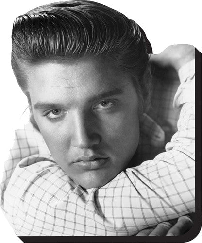 Elvis Presley- Heart Throb B&w Funky Chunky Magnet - Elvis Presley- Heart Throb B&w Funky Chunky Magnet - Special Products