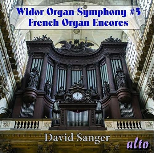 WIDOR: Organ Symphony No. 5, Excerpts Syms 6 & 8, Romantic French Organ Encores Music CD