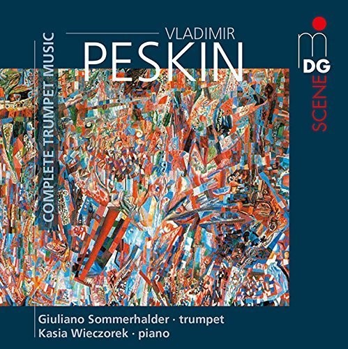 the album cover for Peskin / Sommerhalder / Wieczorek - PESKIN: Complete Works for Trumpet