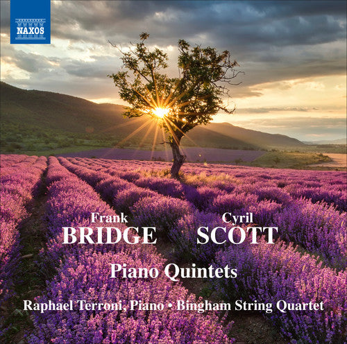 the album cover for Bridge / Terroni / Bingham String Quartet / Scott - Frank Bridge & Cyril Scott: Piano Quintets