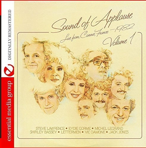 the album cover for Various Artists - Sound of Applause: Live From Cannes, France 1982 - Volume 1