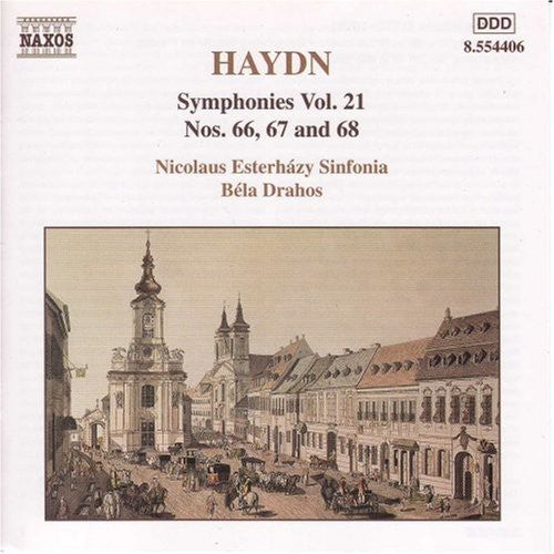 Haydn / Nicolaus Esterhazy Sinfonia / Bela Drahos - Symphonies Vol 21 Nos 66-67 & 68 - Music CD