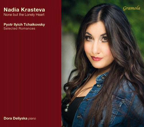 the album cover for Nadia Krasteva - None But the Lonely Heart