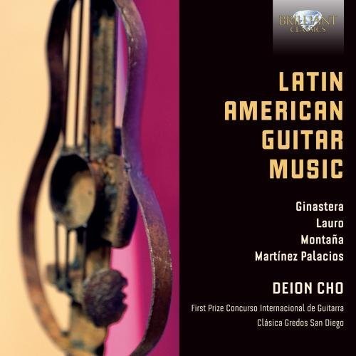 the album cover for Deion Cho - Latin American Guitar Music