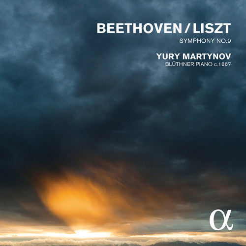 the album cover for Yury Martynov - Beethoven & Liszt: Symphony No. 9