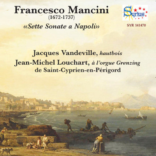 the album cover for Jacques Vandeville - Sette Sonate a Napoli