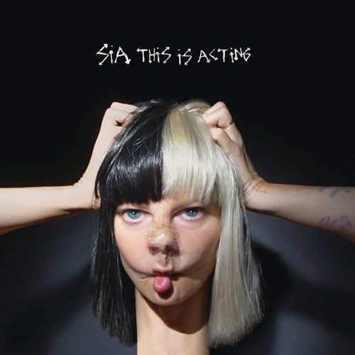 the album cover for Sia - This Is Acting