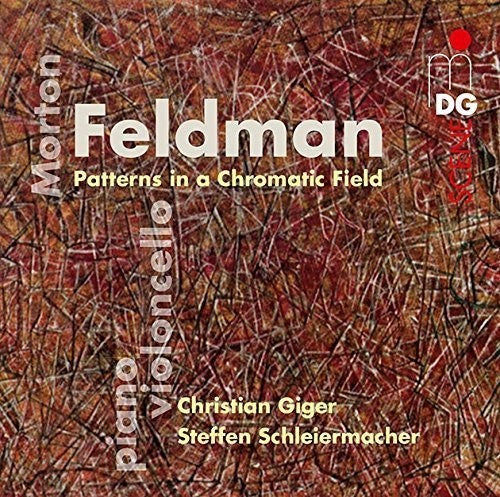 the album cover for Feldman / Steffen Schleiermacher / Giger,Christian - Feldman: Patterns In A Chromatic Field