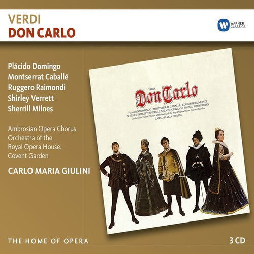 the album cover for Carlo Maria Giulini - Don Carlo
