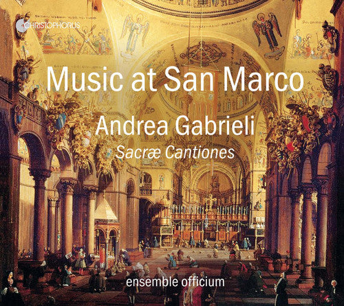 Gabrieli / Ensemble Officium / Rombach - Music At San Marco - Andrea Gabrieli: Sacrae - Music CD