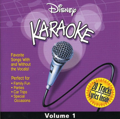 the album cover for Disney Karaoke Series - Disney Karaoke, Vol. 1