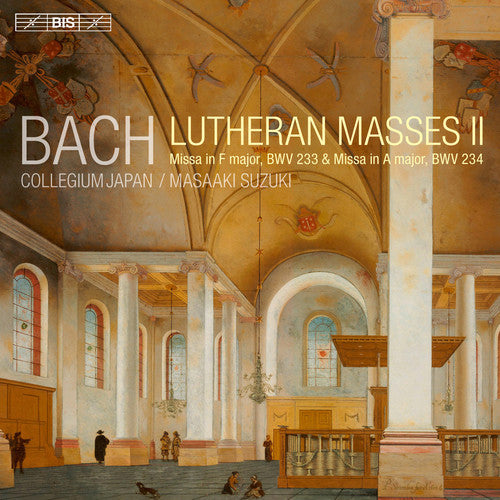 the album cover for J Bach S / Bach Collegium Japan / Blazikova - Bach: Lutheran Masses, Vol. 2