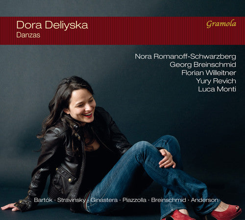 the album cover for Dora Deliyska - Danzas
