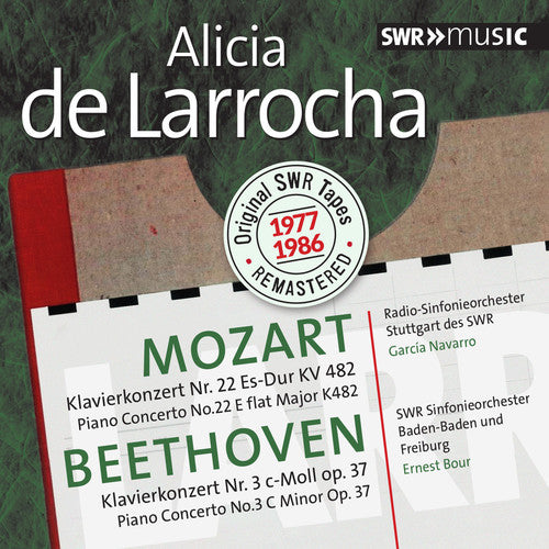 Beethoven / Larrocha / Stuttgart Radio Symphony - Alicia De Larrocha Plays Mozart & Beethoven - Music CD