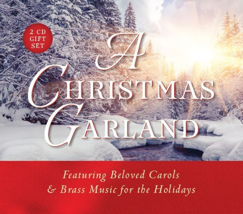 the album cover for Traditional / Cantores / Gabriel V Brass Ensemble - A Christmas Garland