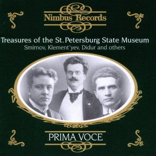 the album cover for Smirnov / Klementyev / Didur - Treasures of the St Petersburg