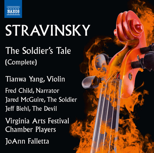 the album cover for Stravinsky / Yang / Falletta - Stravinsky: The Soliders Tale