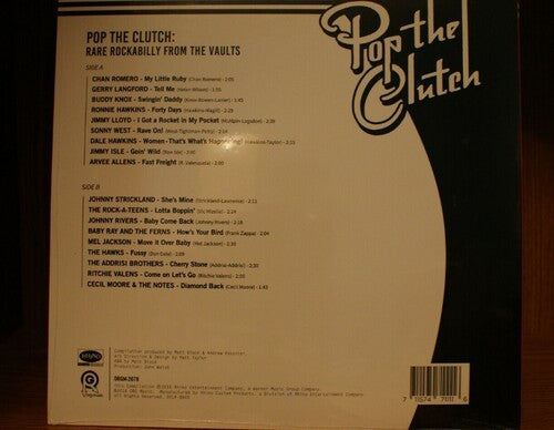 Various Artists - Pop The Clutch: Obscure Rockabilly From The Vaults Vinyl Record