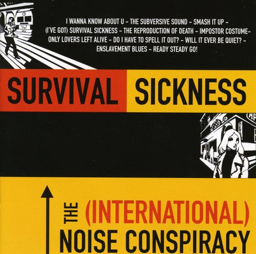 the album cover for International Noise Conspiracy - Survival Sickness