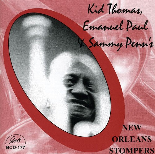 the album cover for Thomas/Paul - Kid Thomas and Emanuel Paul New Orleans Stompers