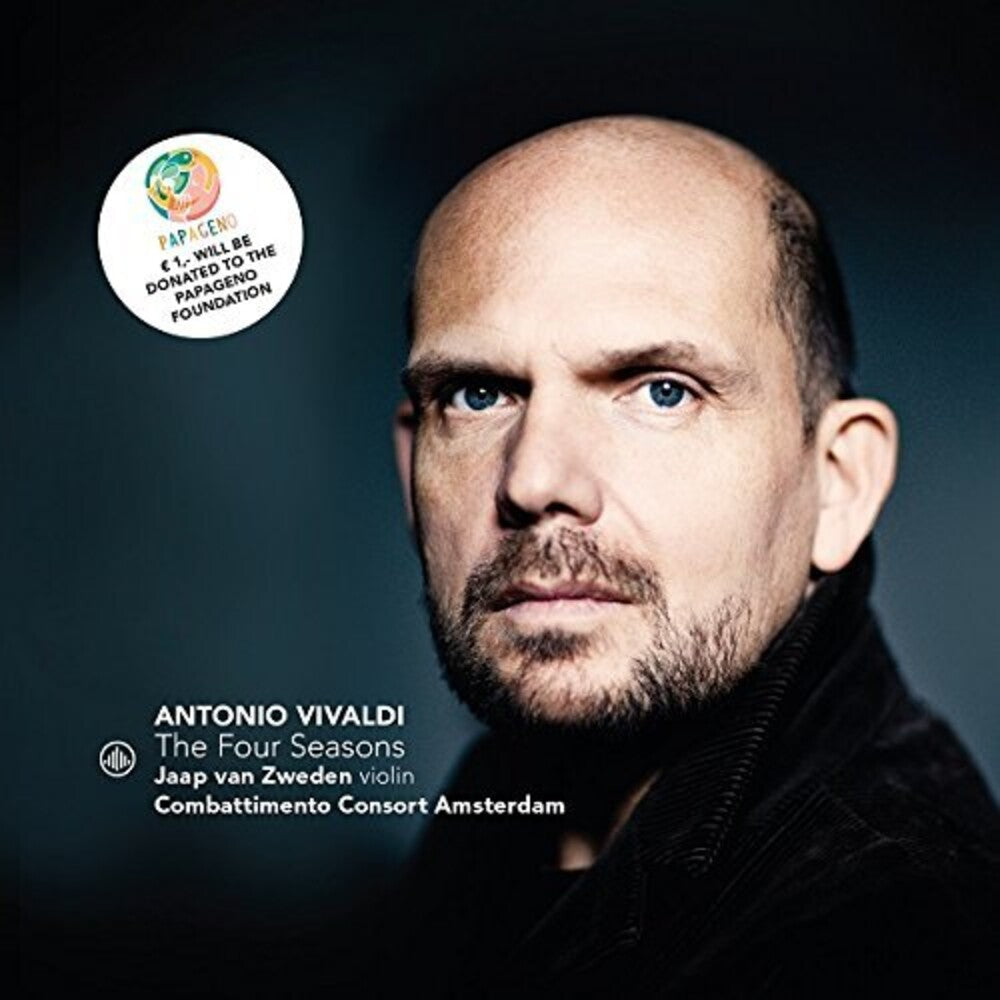 the album cover for Vivaldi / Jaap Zweden Van - Antonio Vivaldi: The Four Seasons