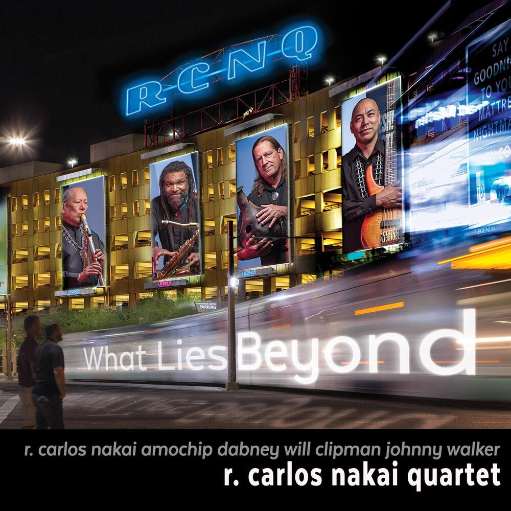 the album cover for Nakai, R Carlos - What Lies Beyond