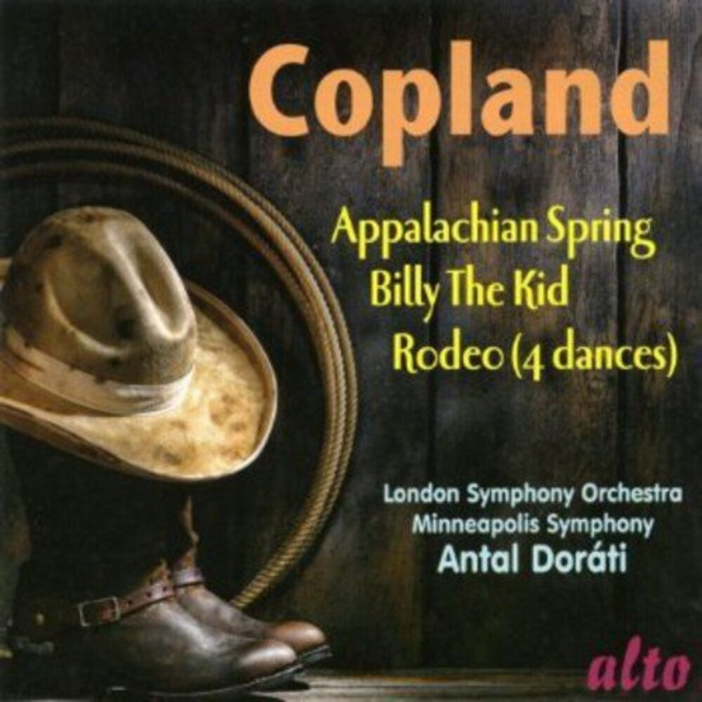 the album cover for Bindon Symphony Orchestra/Antal Dorati - Copland Appalachian Spring