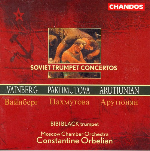 the album cover for M. VAINBERG - Soviet Trumpet Concertos
