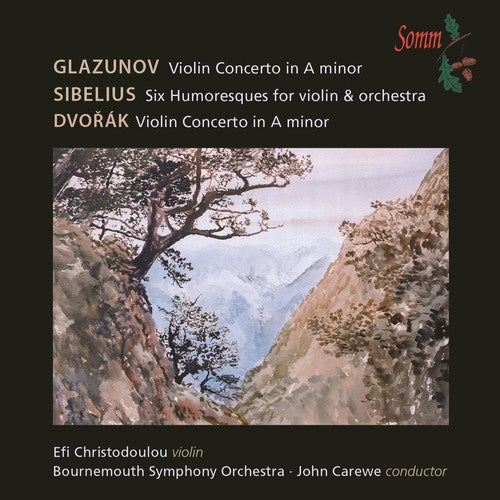 Glazunov / Christodoulou / Bournemouth Symphony - Violin Concerto / 6 Humoresques / Violin Concerto - Music CD