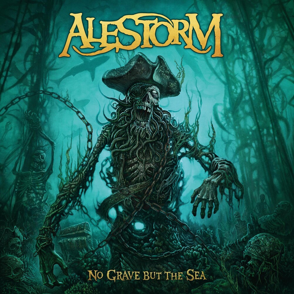 the album cover for Alestorm - No Grave But The Sea