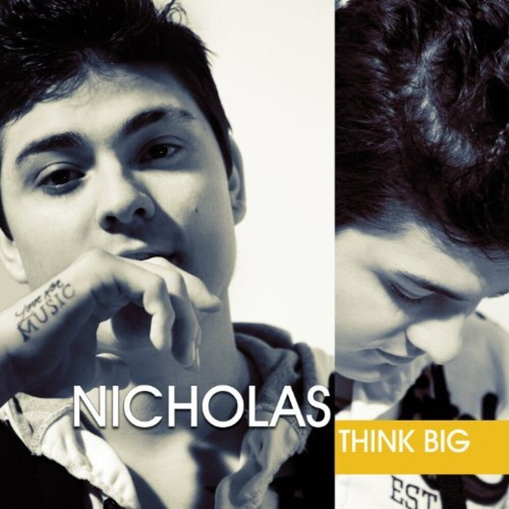 the album cover for Nicholas - Think Big