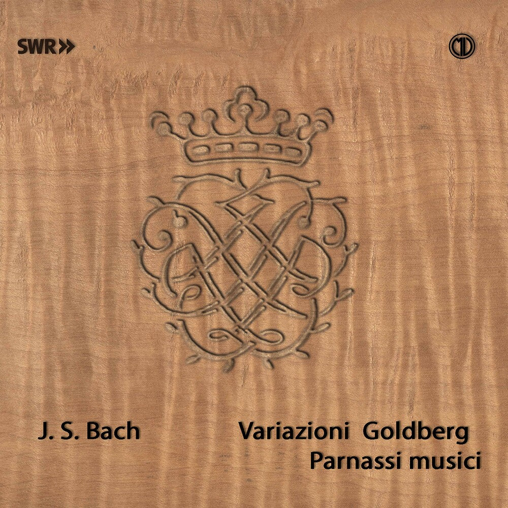 the album cover for J Bach S / Musici - Bach: Goldberg Variations Parnassi Musici